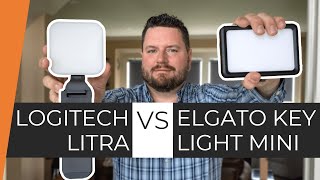 Streaming & Work From Home Lighting // Logitech Litra vs Elgato Key Light Mini