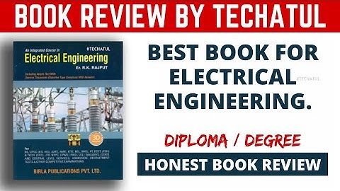 R.K RAJPUT Book review. Electrical Engineering. Tech atul