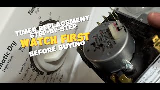 Replace your dryer timer if you have this problem W10436308 W10857612 W11043389 Clothes Dryer Timer