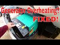 Generator overheating - Fixed!