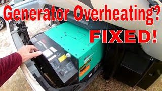 Generator overheating - Fixed!