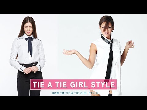 Video: How To Tie A Topic For A Girl