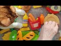 Oddly Satisfying Video-How to Cutting New Wooden Fruits and Vegetables ASMR-Cutting Plastic fruits