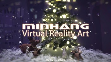 Christmas Is Coming To Town - VR Painting in Open Brush