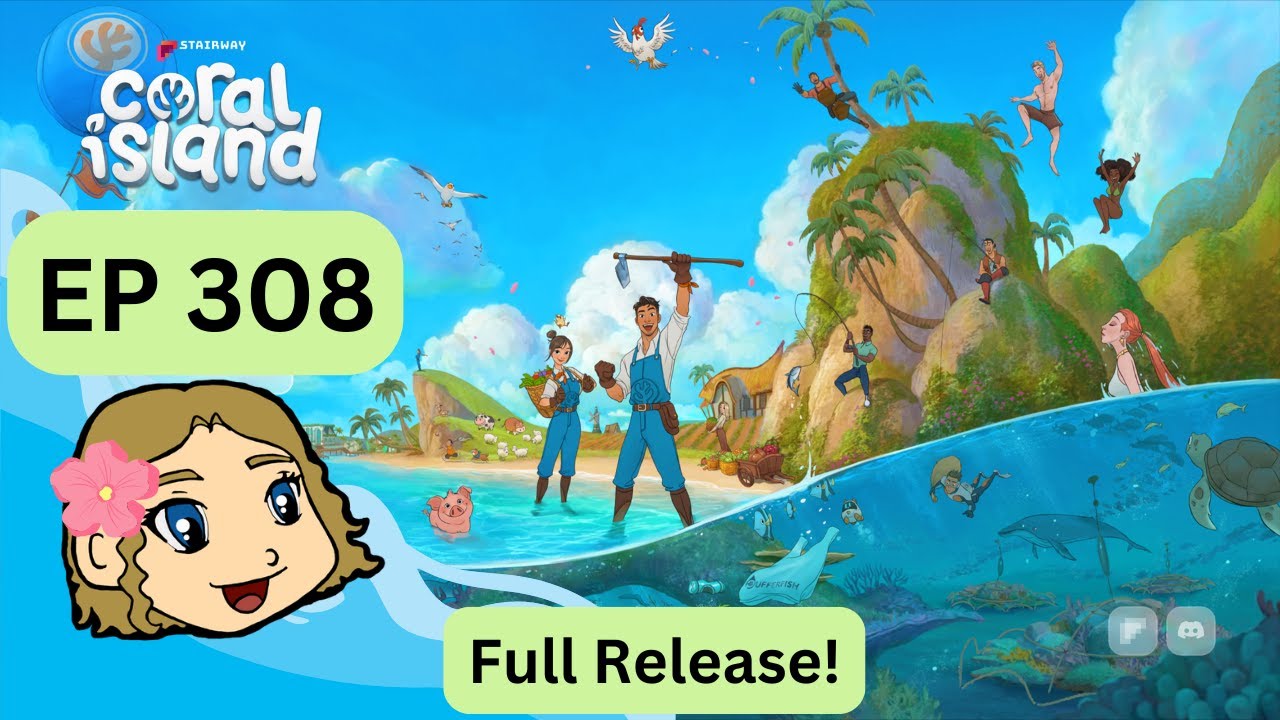 Coral Island Full Release Ep 308 / YR 3 Winter / AntagonistKim Playthrough