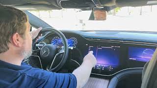 Mercedes-Benz EQS Tip 21 - using the interior assistant