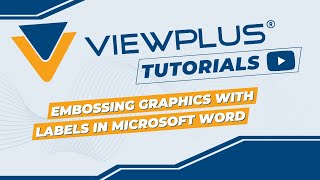 Embossing Graphics with Labels in Microsoft Word