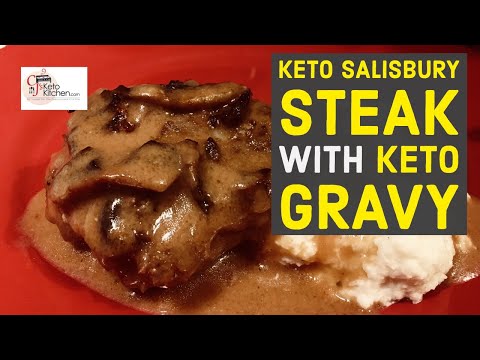 How To Make Keto Salisbury Steak And Gravy | Keto Comfort Food #Keto #Ketorecipes