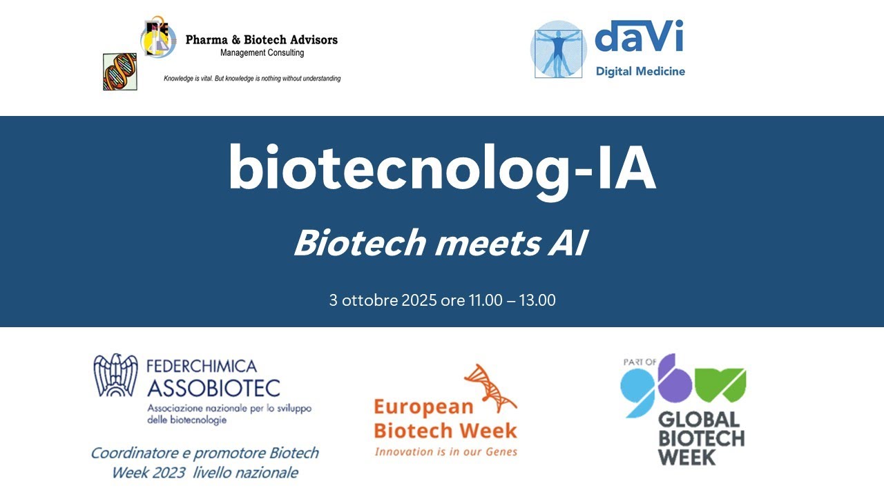 Biotech Week 2025 - Paolo Gatti - AI driven Pharma R&D