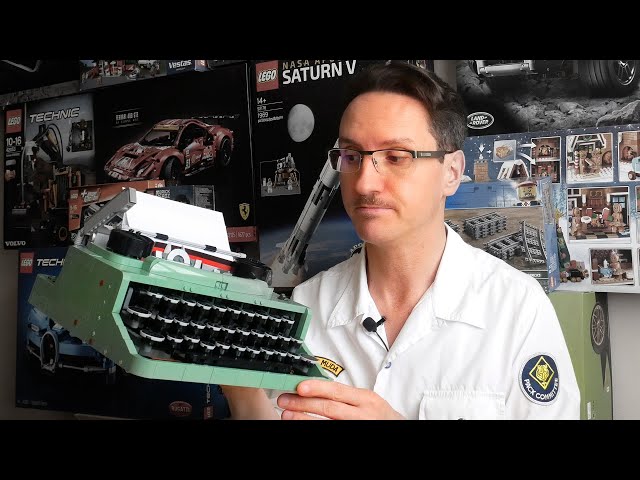 Lego Macchina da Scrivere TypeWriter 21327 