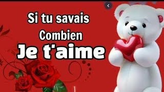 Mon amour ❤ ton existence me touche énormément. JE T'AIME 💗 Message d'amour  screenshot 4