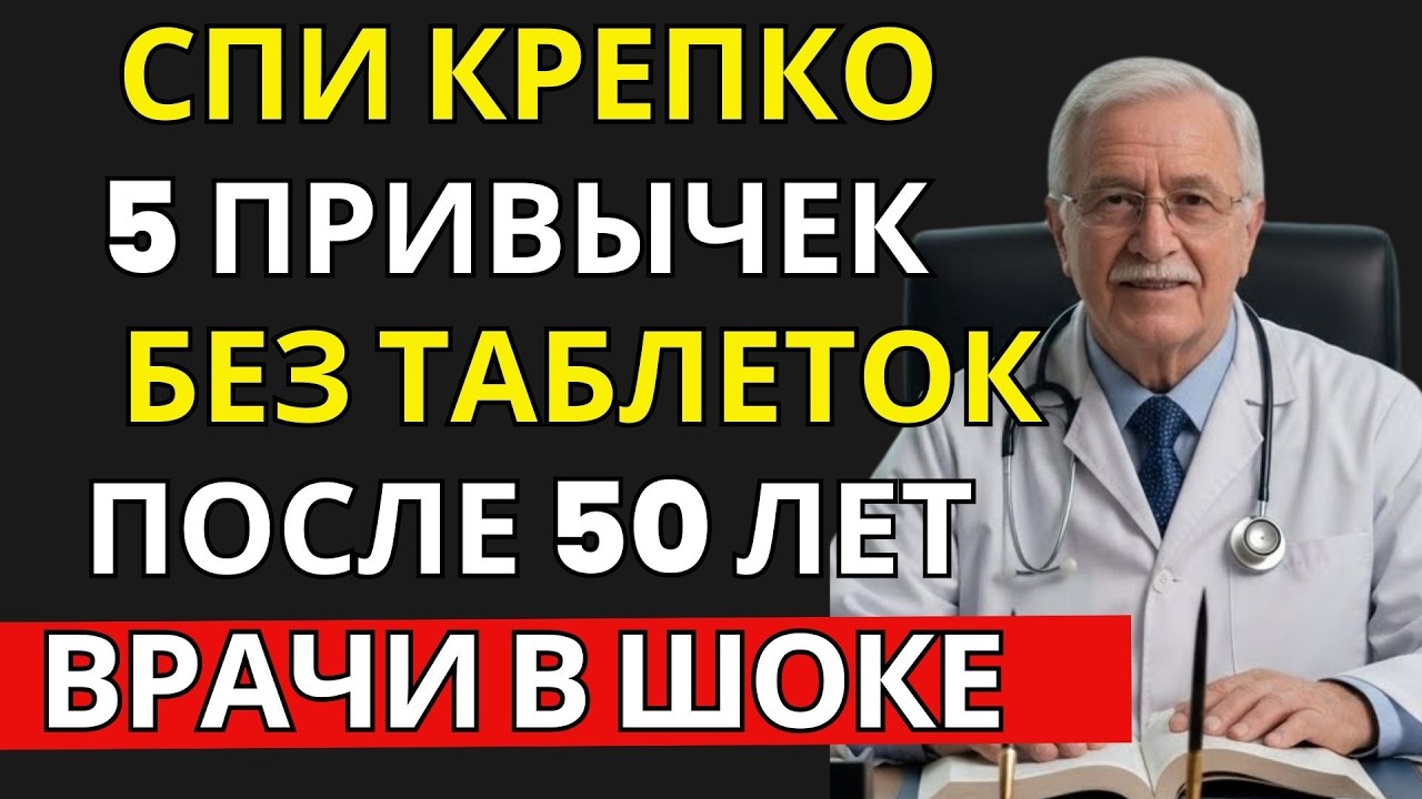 Бессонница после 50? 5 вечерних привычек для крепкого сна | Советы по здоровью