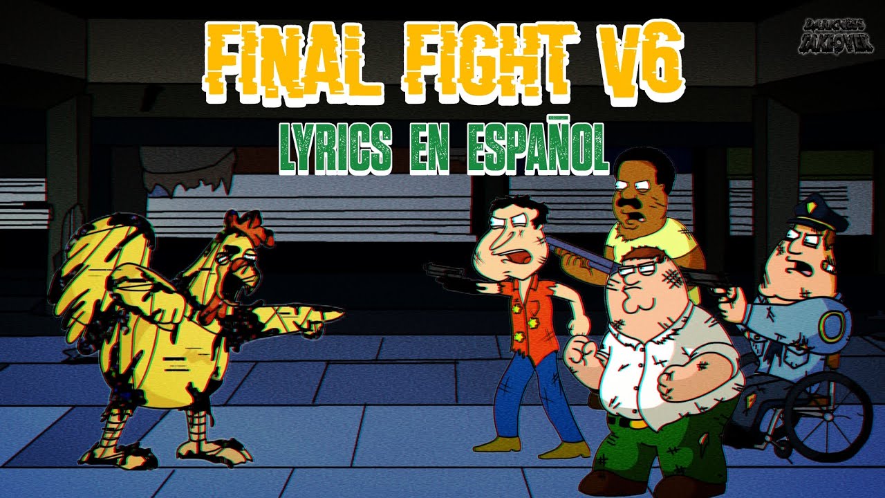 Final Fight V6 | Vs Ernie Glitch/FNF Darkness Takeover (Lyrics en Español)
