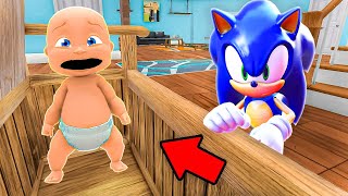 Baby and SONIC Play Hide and Seek! by Bubbles and Gummy 4,206 views 9 hours ago 4 hours, 4 minutes