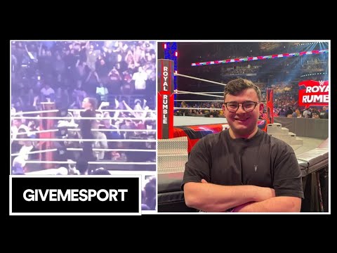 Louis Dangoor WWE Royal Rumble 2022 arena reactions & travel vlog (Lesnar & Rousey win) |GiveMeSport