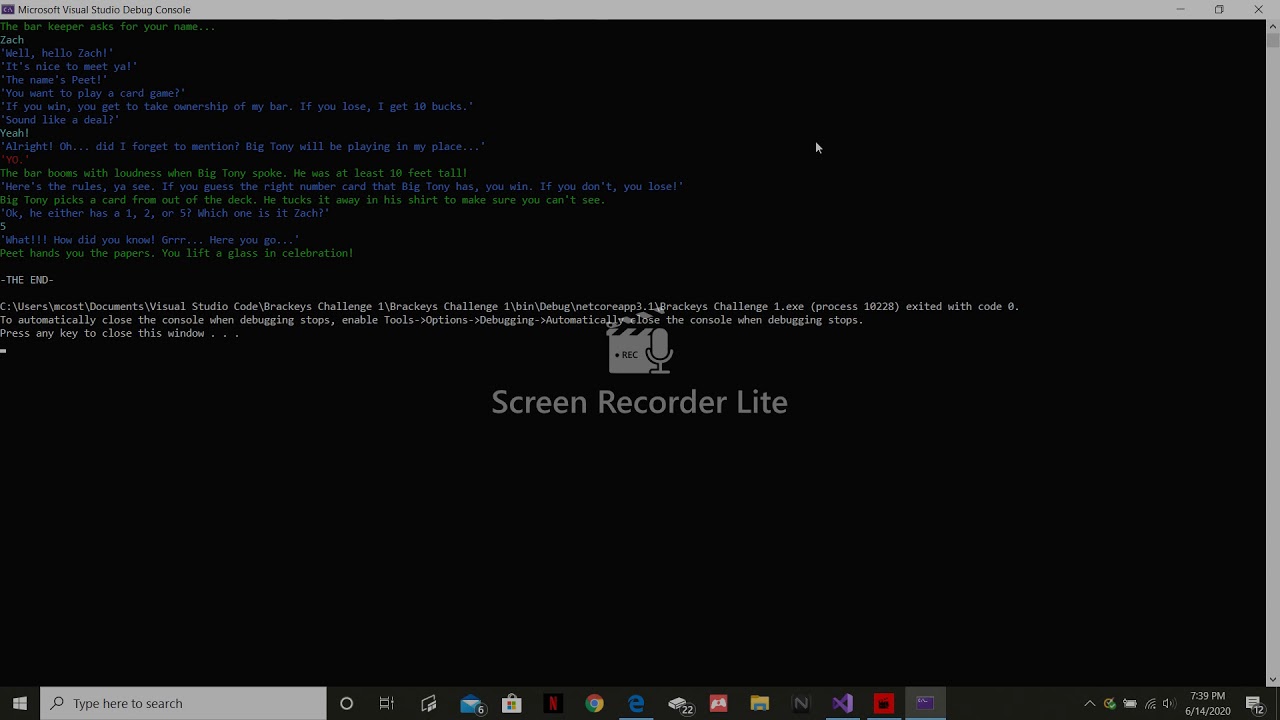 Brackeys' Challenge #1 - YouTube