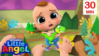 Sharing Is Caring (Good Manners) | Little Angel | Kids Cartoons & Nursery Rhymes | Moonbug Kids