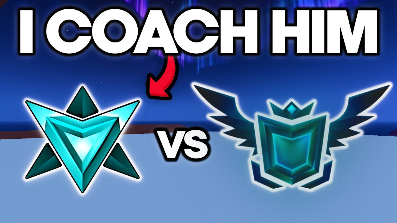 I Coached a PLATINUM Player vs ARCHNEMESIS in Roblox Rivals (#13) - YouTube