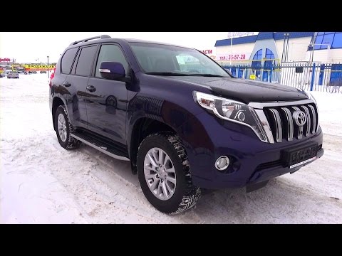 2015 Toyota Land Cruiser Prado. Start Up, Engine, and In Depth Tour.