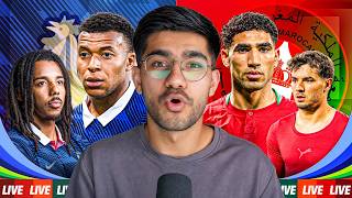France vs Morocco World Cup 2026 WATCHALONG LIVESTREAM