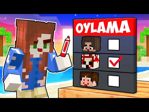 BORALO KÖYÜNDEKİ HERKESİ PUANLADIM 🗳️✅ - Minecraft