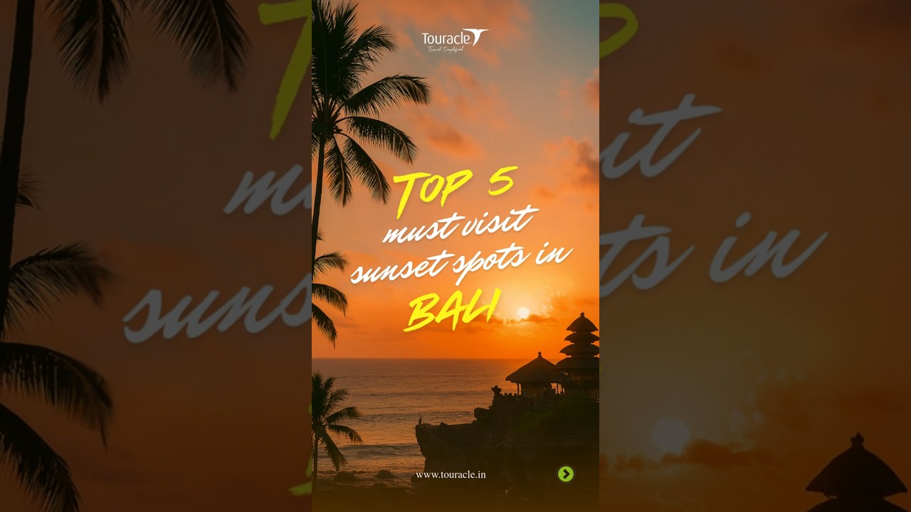 Top 5 Sunset Spots in Bali 🌅 | Most Beautiful Bali Views 2025