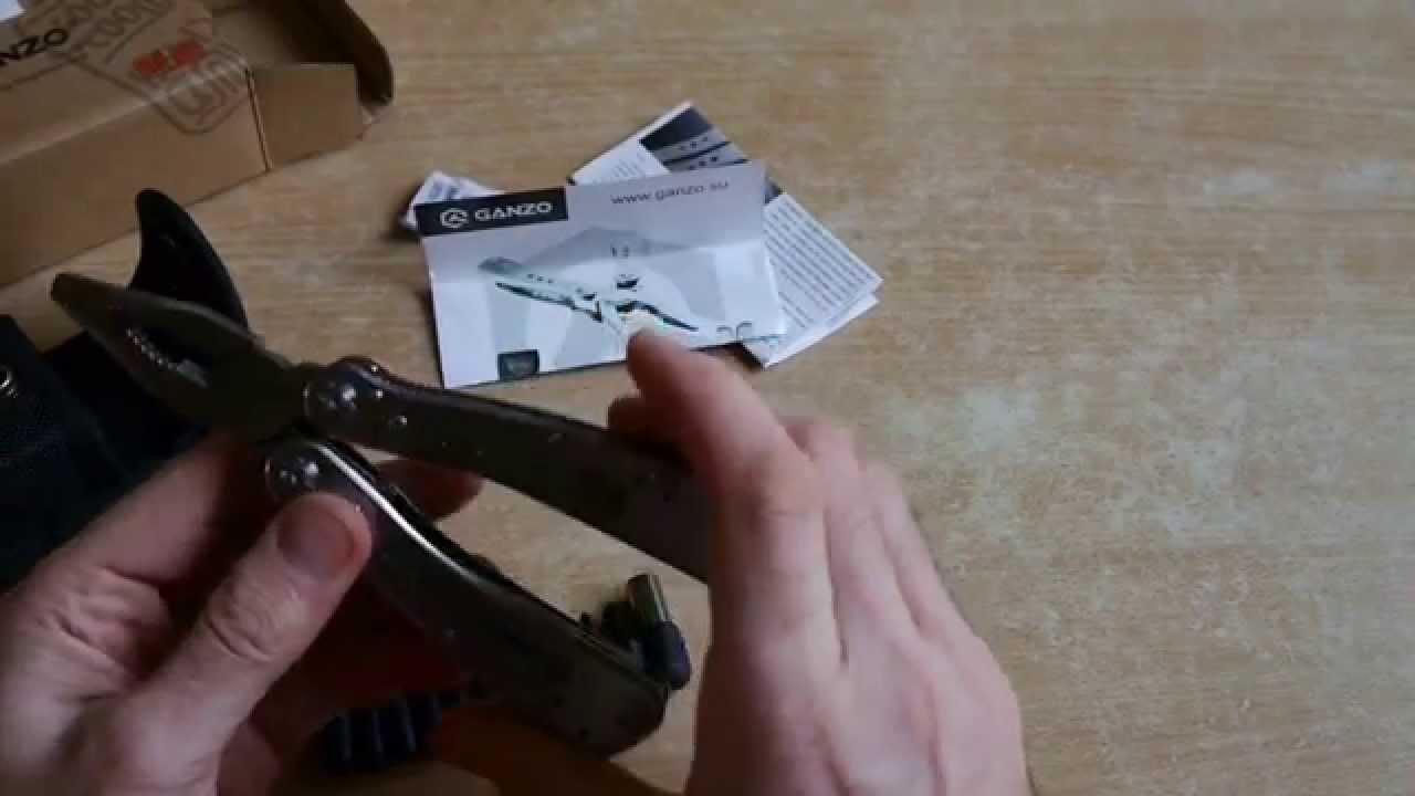 Тест-обзор мультитула Ganzo G201-H