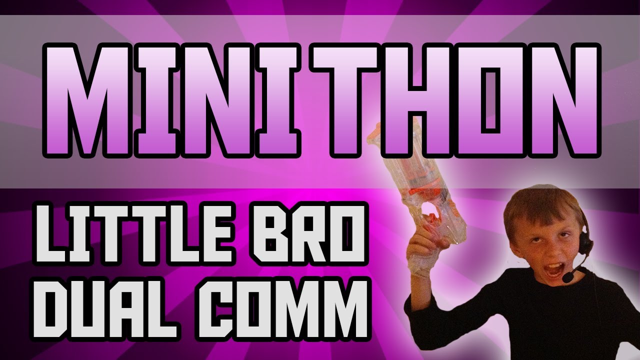 Dual Commentary w/ Little Brother! TheMinithonYT (Black Ops TDM)