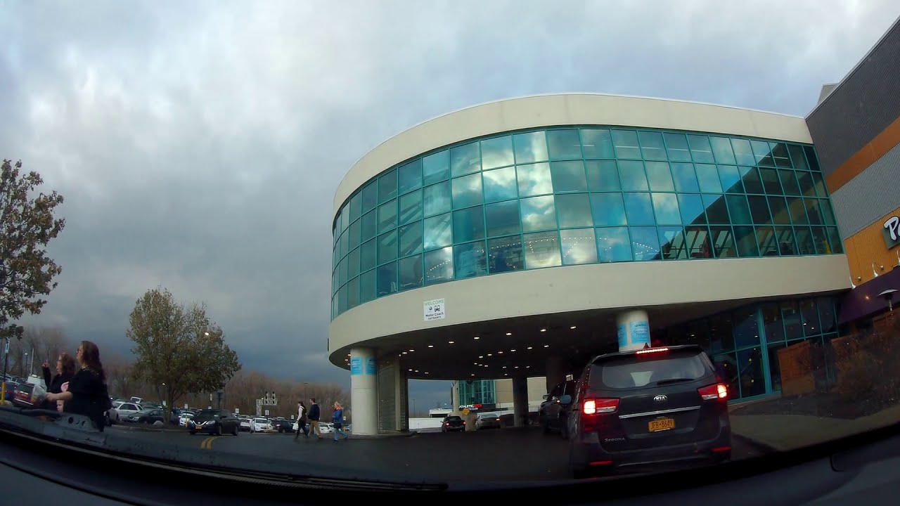 Destiny USA Mall roads high mast streetlights