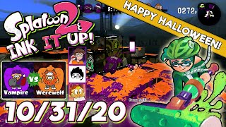 Splatoon 2 - Ink It Up! 10/31/20! The Great Squid Halloween! (Splatoween)