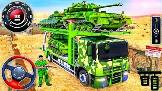 Us Army Transport Simulator 3D - Army Vehicle Transporter Truck Driving - Android Gameplay screenshot 2