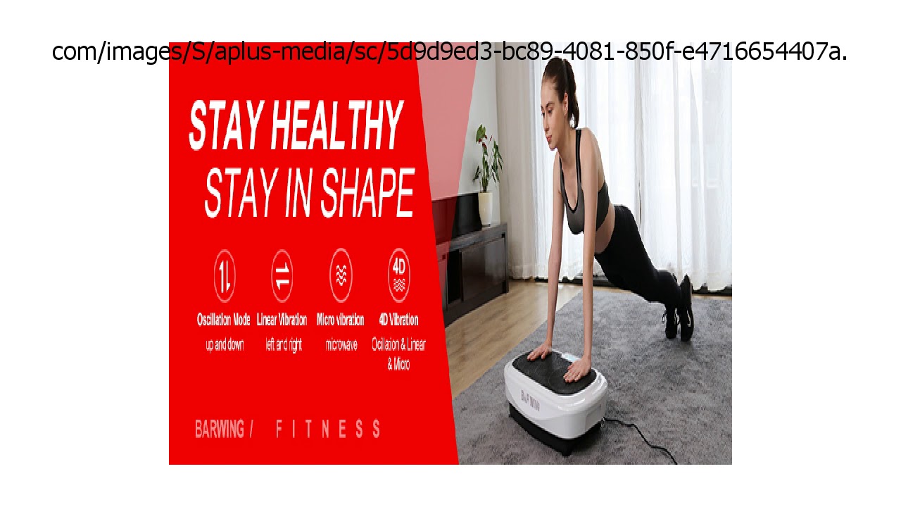Special Discount on BARWING 4D Vibration Platform, Micro Vibration, Whole Body Workout Machine