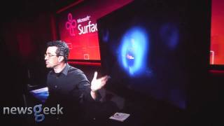 CES 2011 - Microsoft Keynote - Acer Dual Screen Laptop and Surface 2.0