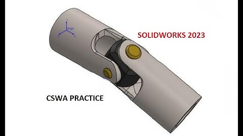 SolidWorks Assembly Made Easy: CSWA Practice Simplified