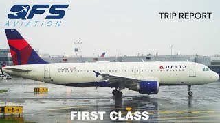TRIP REPORT | Delta Airlines - A320 - New York (JFK) to Atlanta (ATL) | First Class