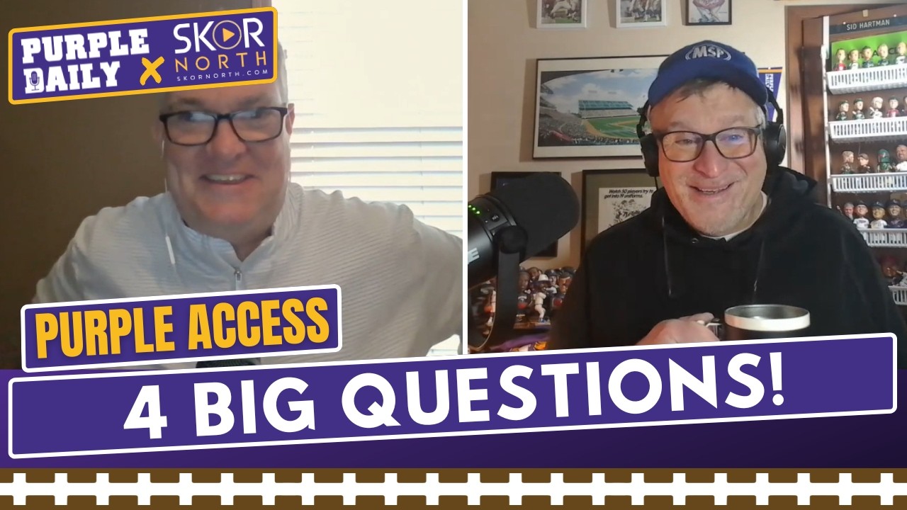 4 BIG Minnesota Vikings questions as NFL Draft approaches!