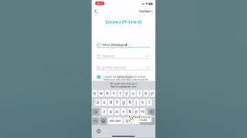 [TP-Link Tapo] Create an account on the Tapo  app