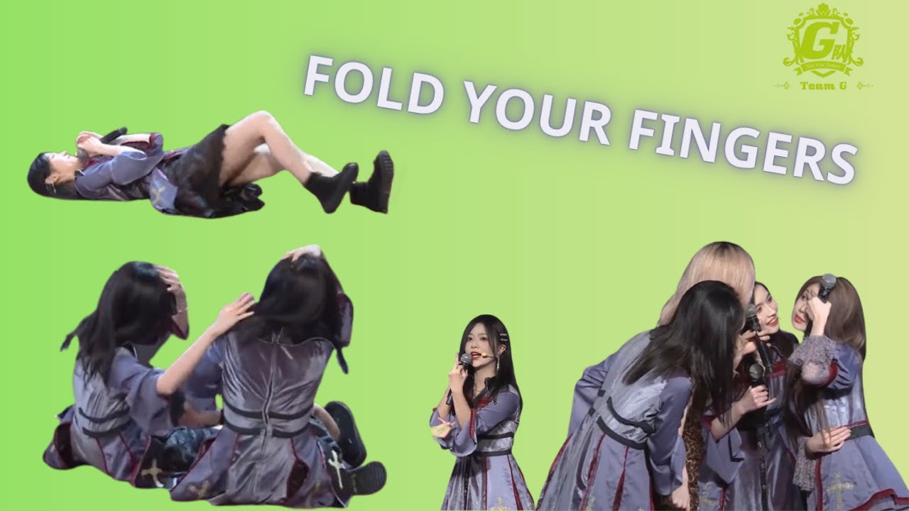 [Engsub CC, Vietsub bật phụ đề] 220917 GNZ48 Team G MC3 cut: Gập ngón tay