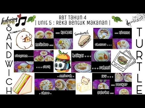 Sharing Edition | RBT Tahun 4 | Unit 5 | Reka Bentuk Makanan