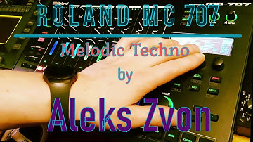 Techno Jam On Roland MC707, dawless, groovebox, synthjam