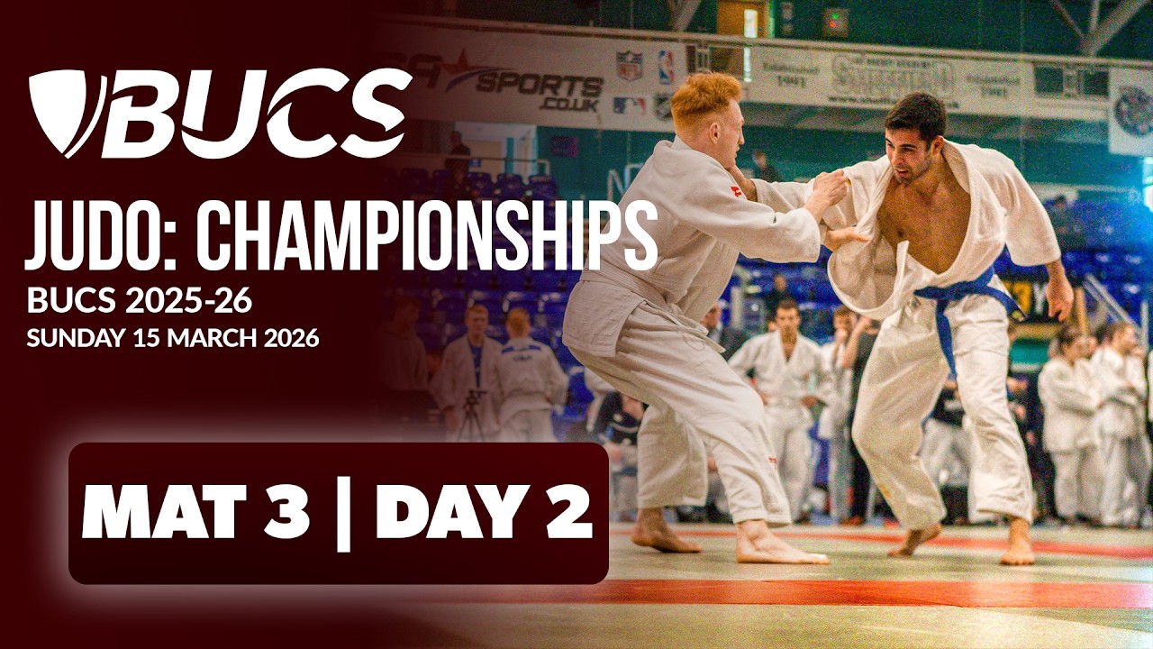 Judo: Championships 2025-26 | Mat three | Day two - YouTube
