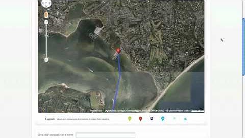 Passage Planning with The Waypoint
