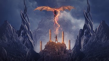 Dragon Photoshop Manipulation Tutorial And Digital Art