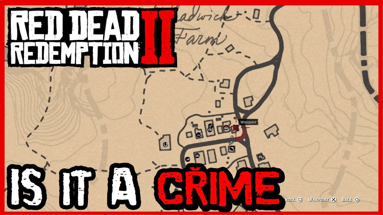 RDR2 Is It A Crime To Talk To A Prisoner Or Did I Do Something Wrong ...