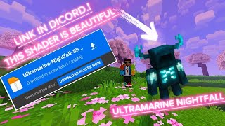 THIS SHADER NAME ULTRAMARINE NIGHTFALL SHADER THIS SHADER CRAZY PLZ LIKE AND SUBSCRIBE MORE 🥰♥️