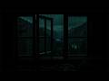 Soothing Night Rain Outside on Window Bedroom | Cozy Atmosphere Relax for Sleeping
