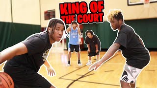INTENSE King Of The Court Basketball ft. Agent00, Imdavisss, & Michael Force! **CRAZY ENDING**