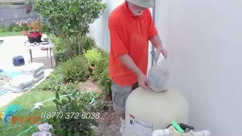 How To: Replace the Sand in a Sand Filter