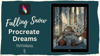 Animate Falling Snow in Procreate Dreams on your iPad screenshot 3