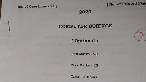 Computer science question paper 2020 jac board class 12th.